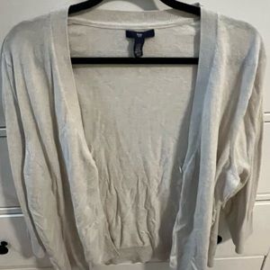 Gap Oatmeal Cardigan